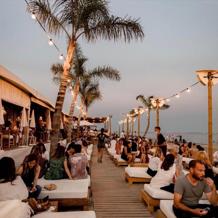 Studio Cosy Et Moderne Au Couchant Situe 150M De La Plage -Avec Parking Gratuit Prive - 25M2 - Climatise - Balcon - Wifi Gratuit La Grande-Motte Kültér fotó